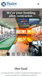 Mobile Screenshot of fusionbowling.com